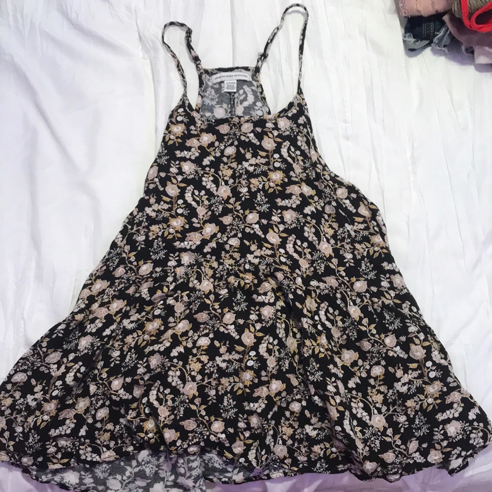 Floral halter top